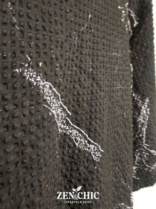 Camisa negra hombre textura abstracto