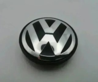 4 TAPAS BUJES RUEDA LLANTA VOLKSWAGEN GOLF 65/56mm