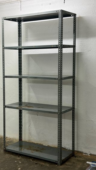 Estantería Metálica Gris Trastero Garaje