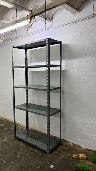 Estantería Metálica Gris Trastero Garaje