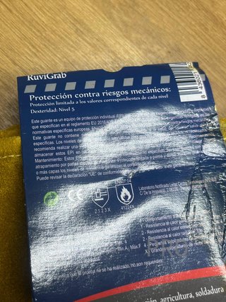 Guantes de Soldador Profesionales Ignífugos