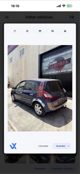 Cremallera dirección, Renault Scenic