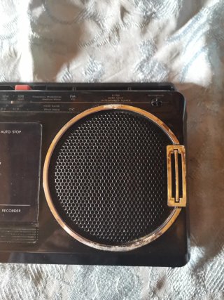 Radio Cassette Philips Negra