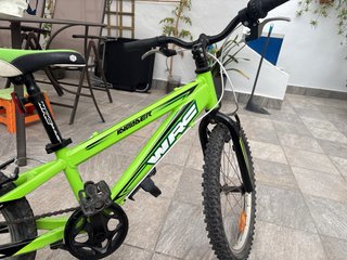 Bicicleta WRC Invader 16 Verde Niño
