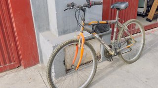 Bicicleta Montaña Naranja/Gris las dos lo vendo