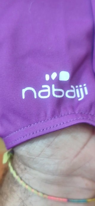 Costume da bagno viola bambina