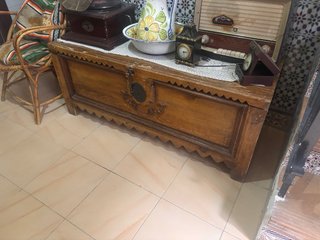 Arca de 1850 - Madera y Metal