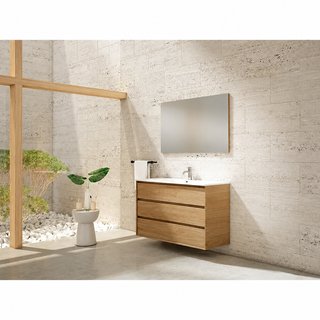 Mueble de baño de madera