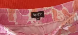 Ripndip Pantalón Corto Camuflaje Rosa