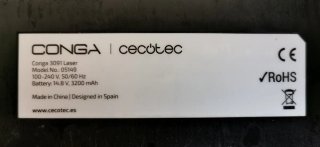 Cecotec Conga 3091 Laser Robot Aspiradora y Friega