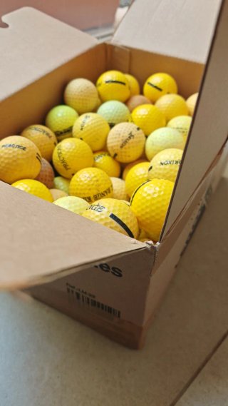 90 Pelotas de Golf Usadas para Prácticas de Tiro