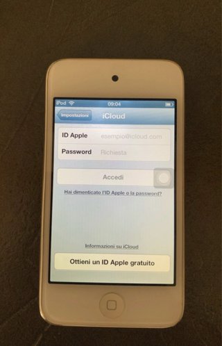 iPod Touch 4ª Gen 8GB Bianco