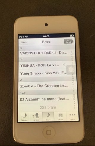 iPod Touch 4ª Gen 8GB Bianco
