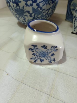 Porcelana Azul y Blanca Decorativa