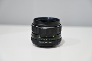 Fotocamera Zenit + Obiettivo Helios-44M-4