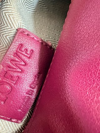 Bolso Loewe granate