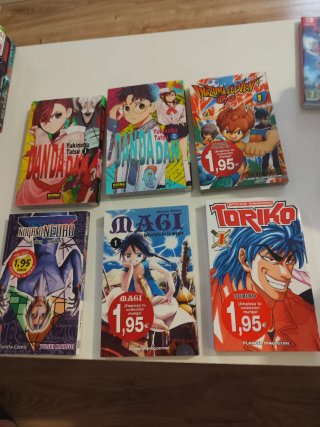 Varios mangas