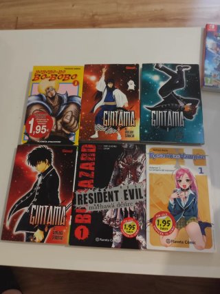Varios mangas