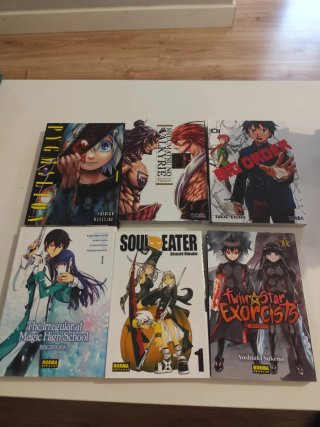 Varios mangas