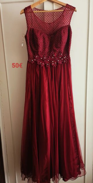 Vestido de fiesta rojo