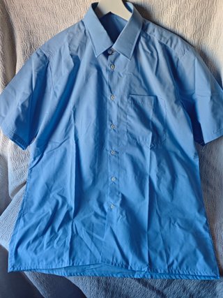 Pack 5 camisas de manga corta hombre talla L/XL