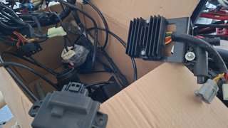 Instalación eléctrica Fantic 500 Caballero