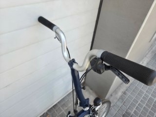 Bicicleta Plegable Brompton Azul