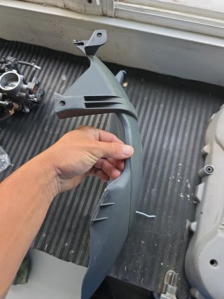 Tapa motor y guardabarros Gilera Runner 125 180