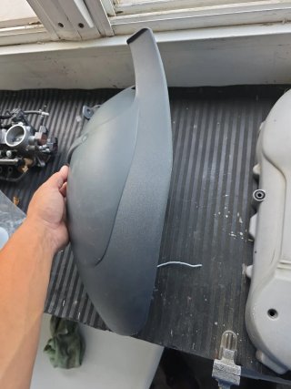 Tapa motor y guardabarros Gilera Runner 125 180