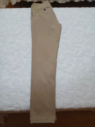 Pantalón chino caballero beige