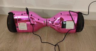 Hoverboard rosa WJ1 con luces