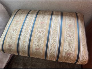 Banqueta tapizada pie de cama o vestidor