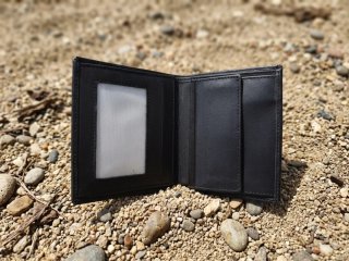 Cartera de piel Ubrique negra
