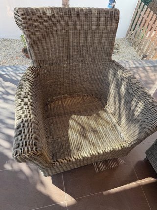 Conjunto Sofá, Sillones y Mesa Terraza