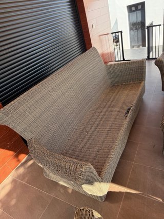 Conjunto Sofá, Sillones y Mesa Terraza