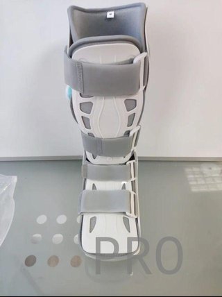 Bota inflable para caminar, bota de fractura larg