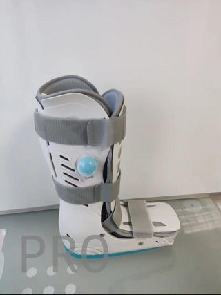 Bota inflable para caminar, bota de fractura larg