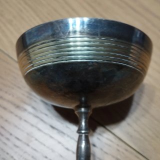 Juego 4 copas metal antiguas
