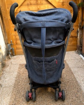 Silla de paseo Maclaren Quest Denim | reclinable