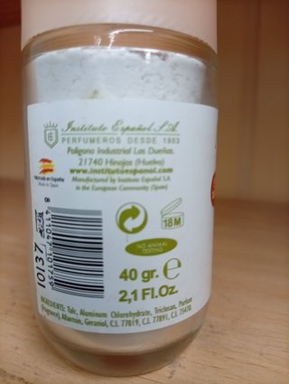 Anfora Desodorante Roll-on Talco Rosas 40gr