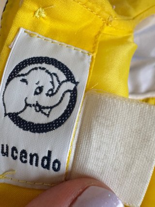 Vestido niña amarillo talla 2