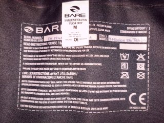 Traje Seco BARE X-Mission Evolution NUEVO