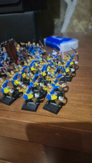 17 Arqueros Bretonia Warhammer Fantasy