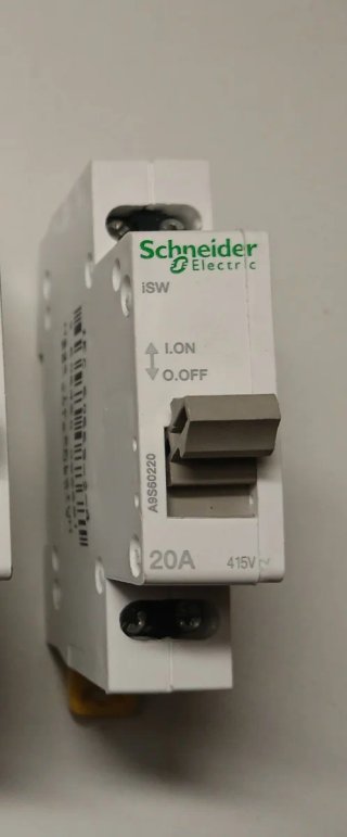 Sezionatore bipolare Schneider 20A 415V