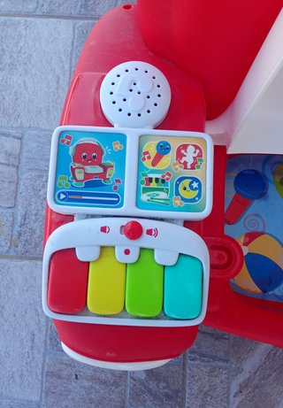 Sedia Interattiva Baby Clementoni Rossa