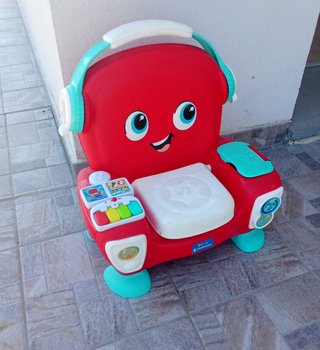 Sedia Interattiva Baby Clementoni Rossa