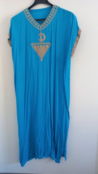 3 Vestidos Kaftan Multicolor Talla Única