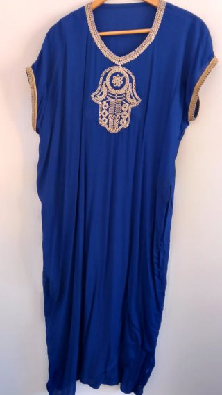 3 Vestidos Kaftan Multicolor Talla Única