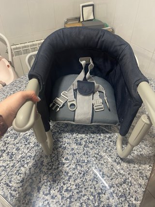 Inglesina Fast Silla Mesa Plegable Azul Oscuro