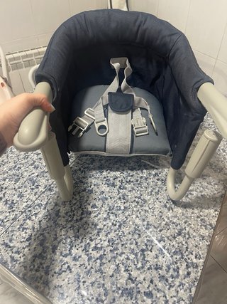 Inglesina Fast Silla Mesa Plegable Azul Oscuro